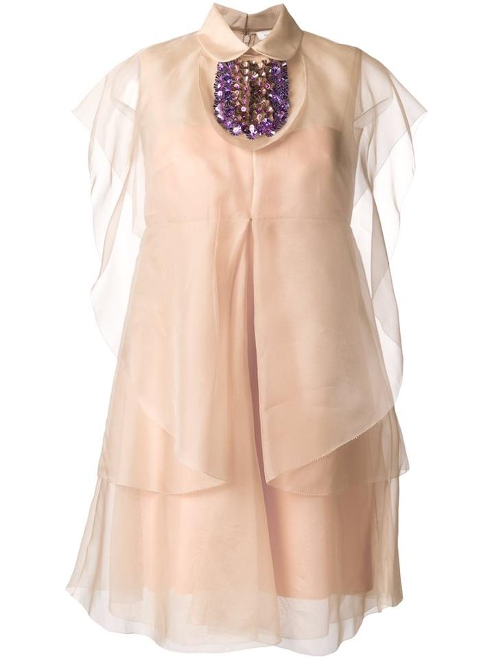 Delpozo Embellished Dress