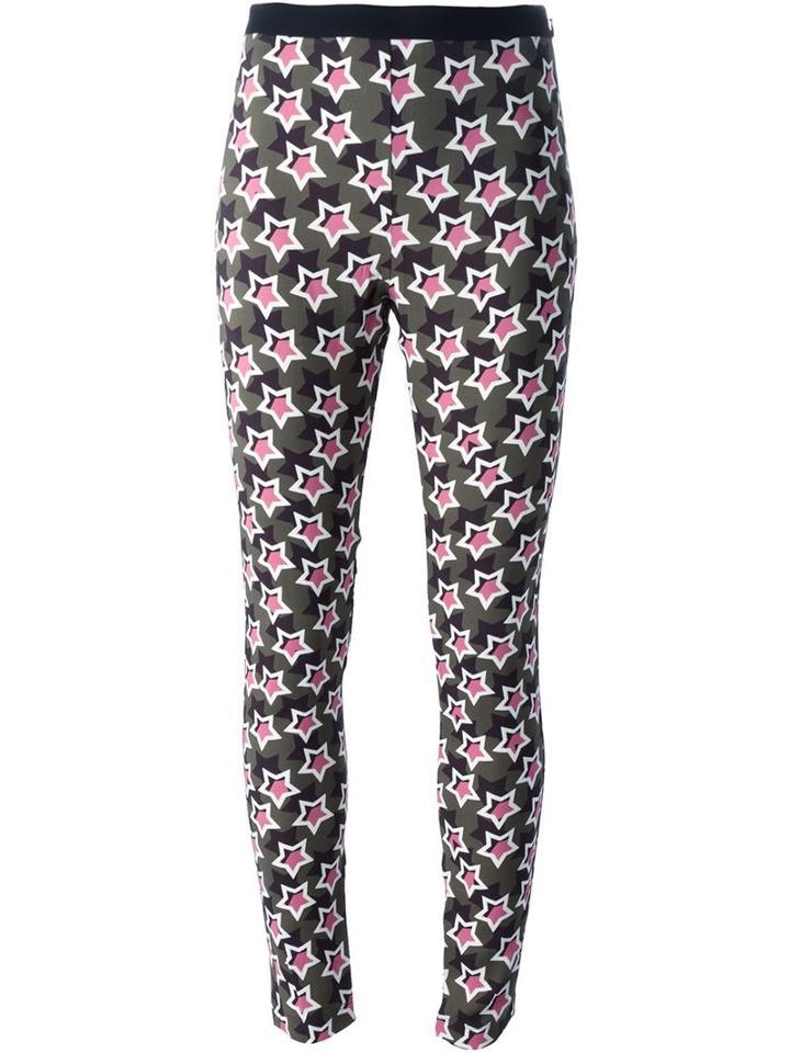 Emanuel Ungaro Star Print Skinny Trousers