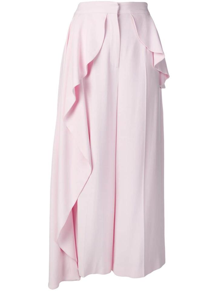 Alexander Mcqueen Peplum Drape Cullotes - Pink