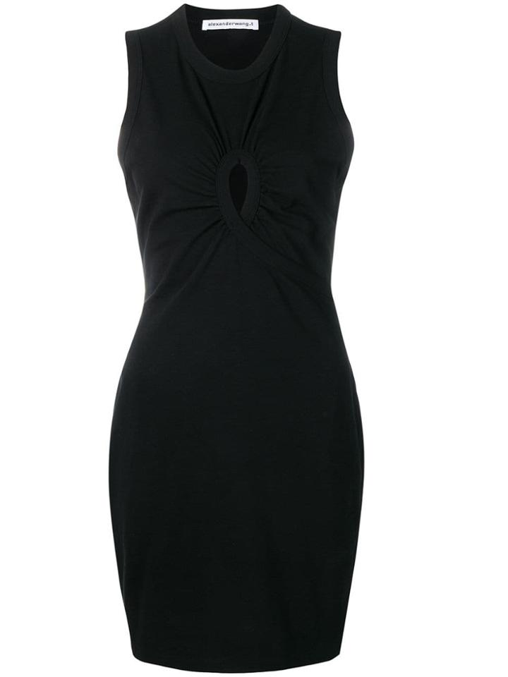 T By Alexander Wang Keyhole Mini Dress - Black