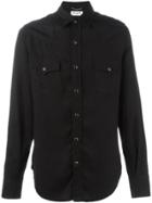 Saint Laurent Classic Western Shirt - Black