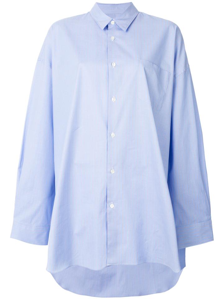 Junya Watanabe Comme Des Garçons Long Shirt - Blue