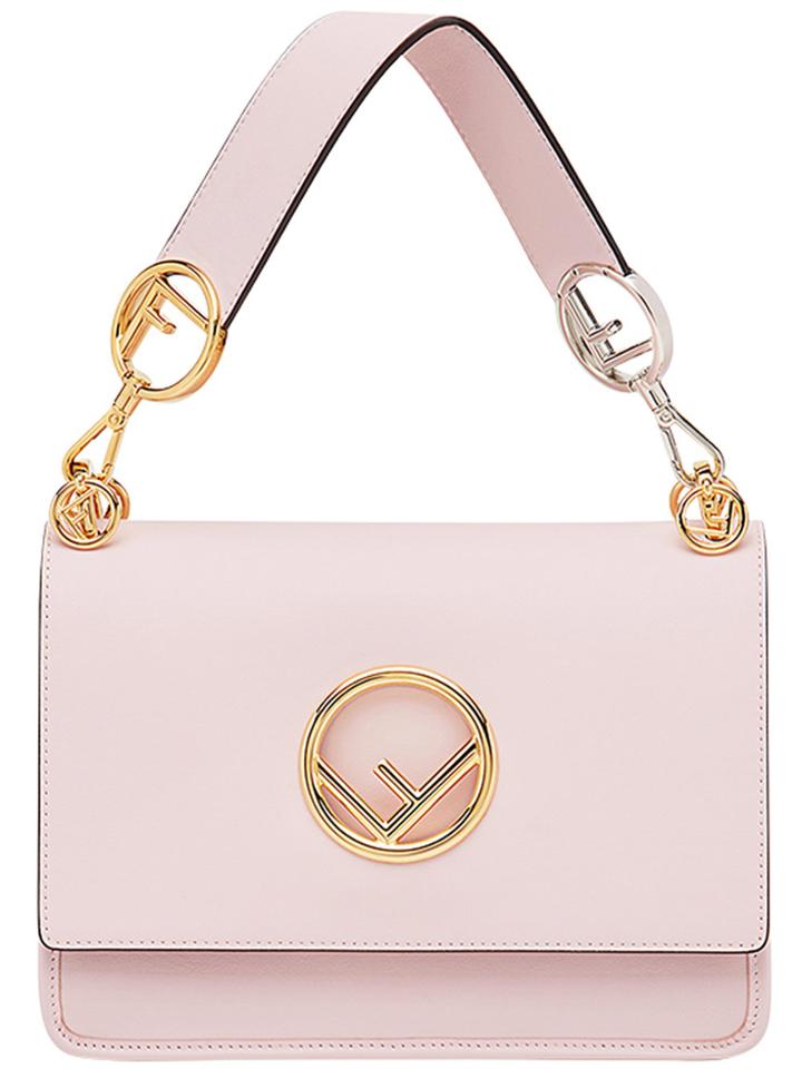 Fendi Kan I F Shoulder Bag - Pink & Purple