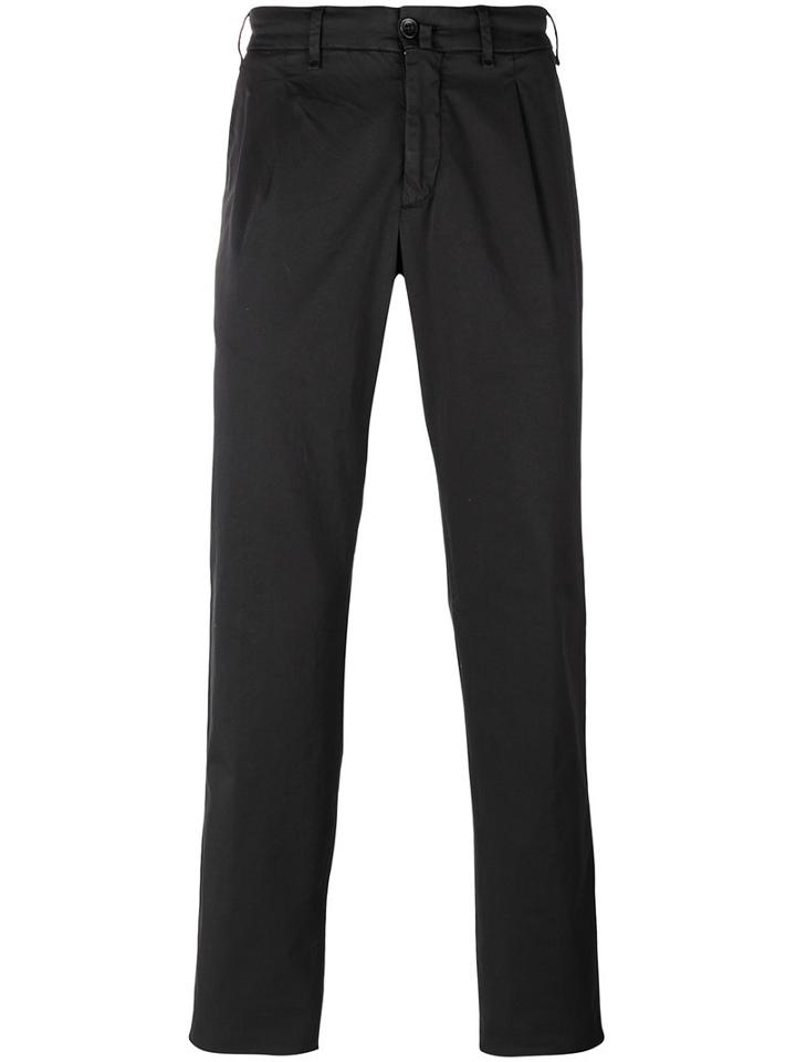 Lardini - Straight Trousers - Men - Cotton/polyester/spandex/elastane - 46, Grey, Cotton/polyester/spandex/elastane