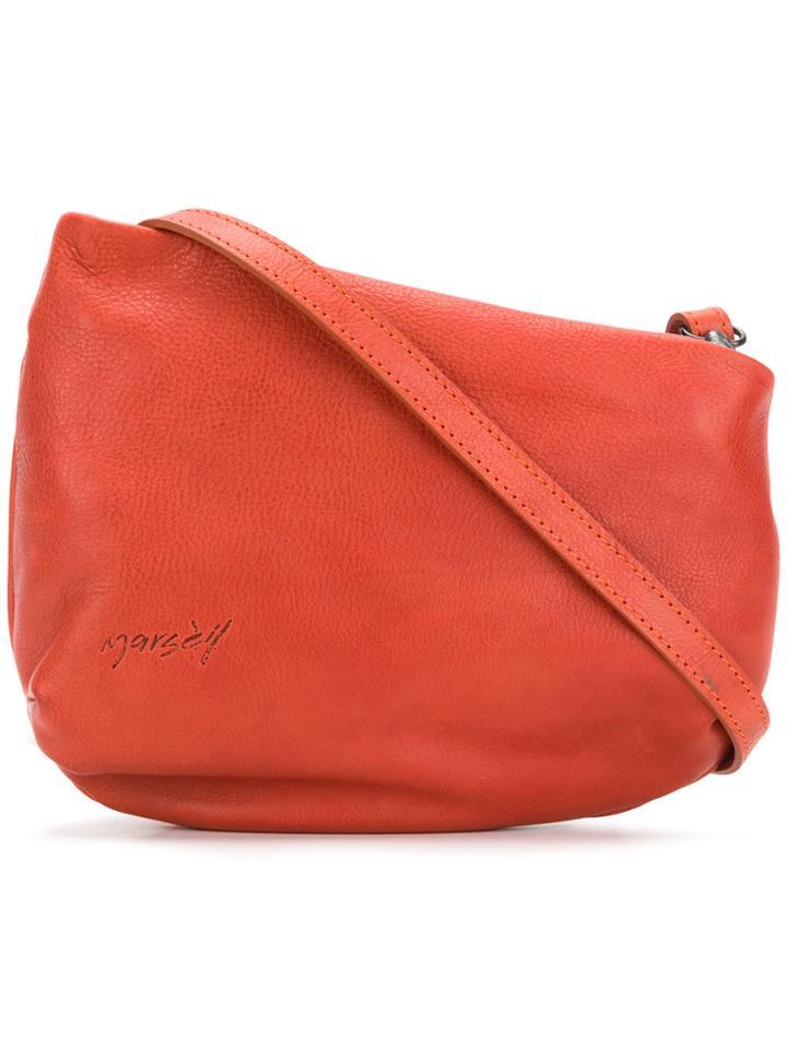 Marsèll Asymmetric Shoulder Bag - Yellow & Orange