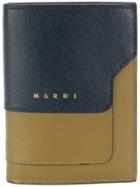 Marni Trunk Snap Fastening Wallet - Blue