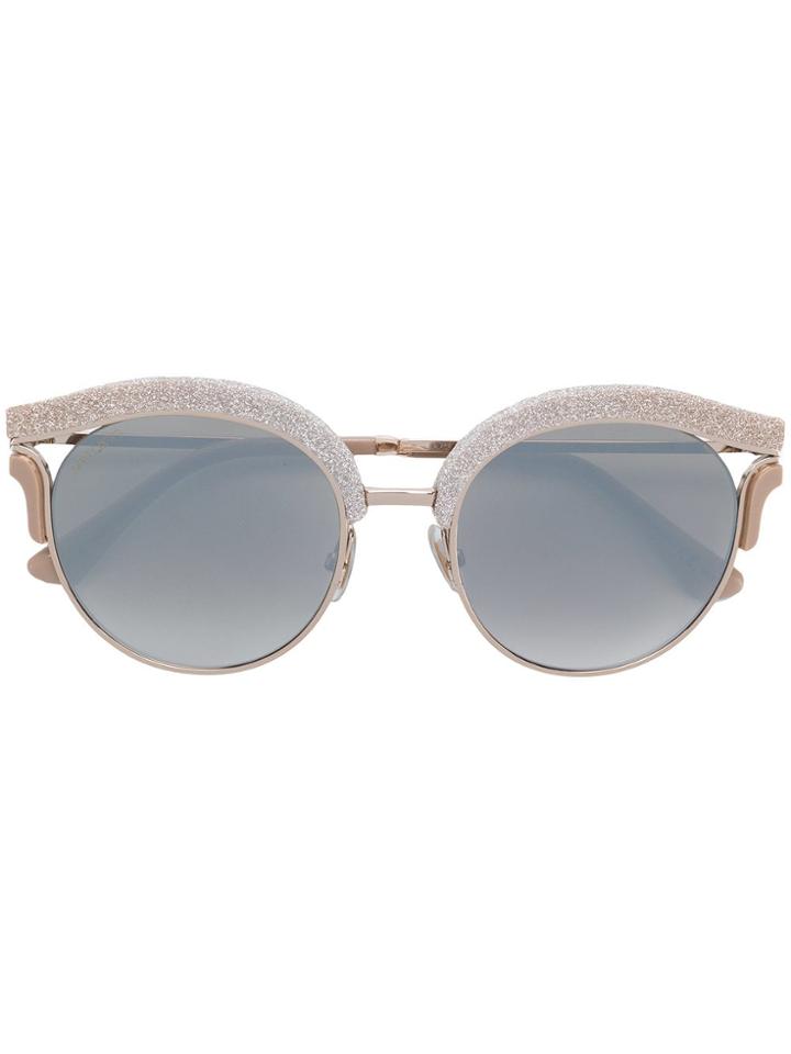 Jimmy Choo Eyewear Lash Sunglasses - Metallic