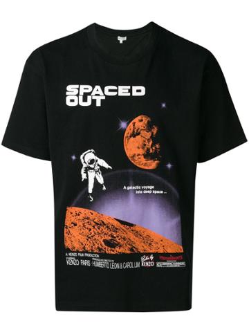 Kenzo Spaced Out Print T-shirt - Black