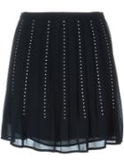 Michael Michael Kors Stud Detail Pleated Skirt