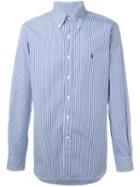 Polo Ralph Lauren Button-down Striped Shirt, Men's, Size: 16, Blue, Cotton