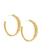 Charlotte Valkeniers Supernova Hoop Earrings - Metallic