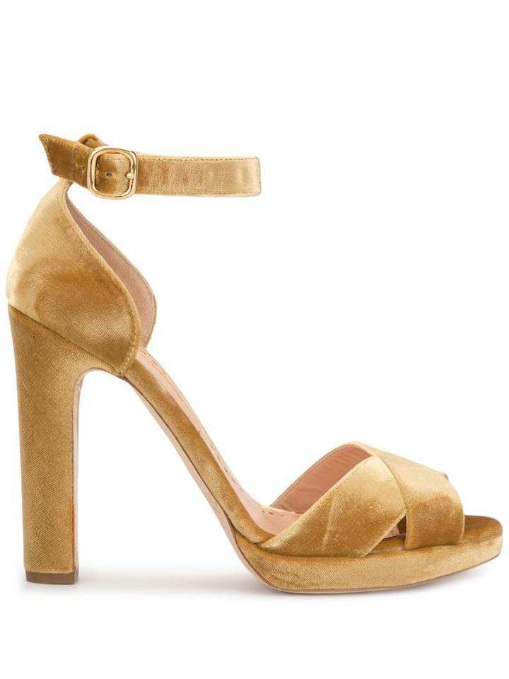 Rupert Sanderson Meadow Sandals - Brown