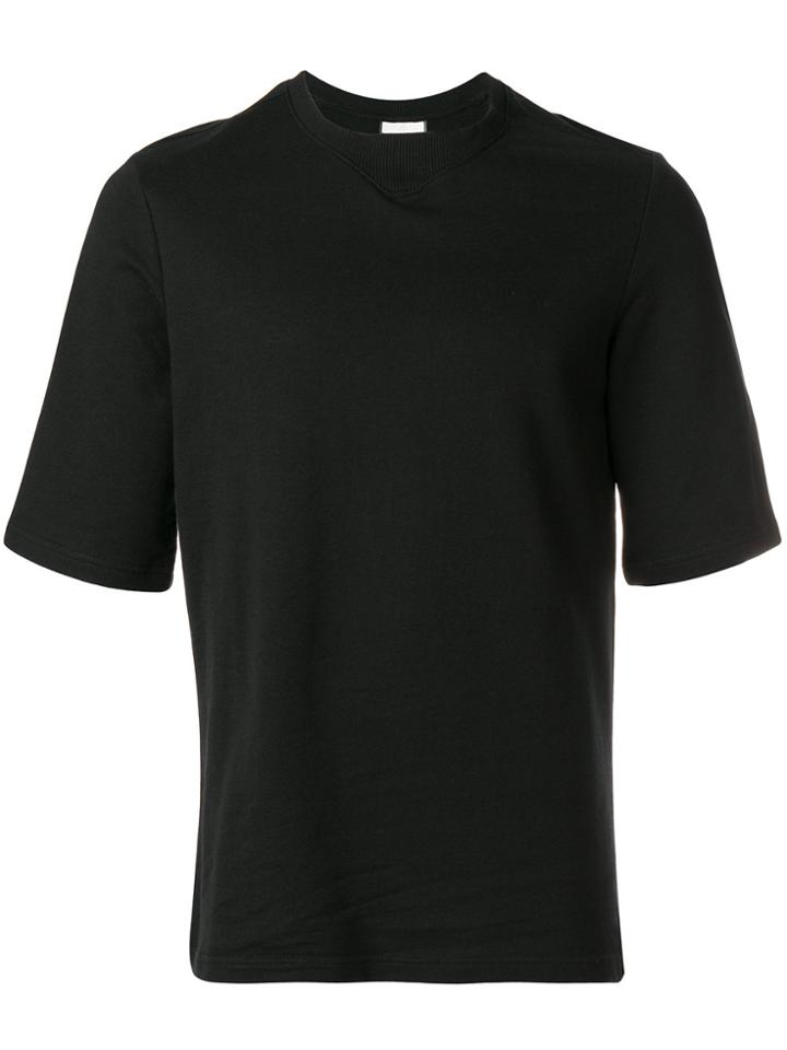 Reebok Rear-print Fitted T-shirt - Black