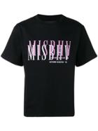 Misbhv Embroidered Logo T-shirt - Black