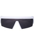 Mykita Vice Md29 Shield Sunglasses - White