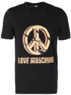 Love Moschino Graphic Print T-shirt - Black