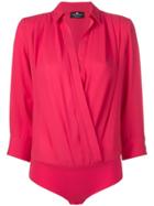 Elisabetta Franchi Wrap-style Body - Pink