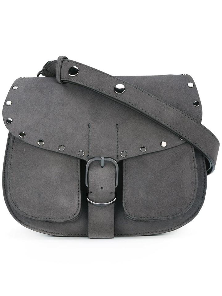 Rag & Bone - 'biker Saddle' Bag - Women - Leather - One Size, Women's, Grey, Leather