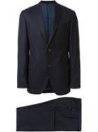 Fashion Clinic Two Piece Suit, Men's, Size: 48, Blue, Silk/viscose/wool