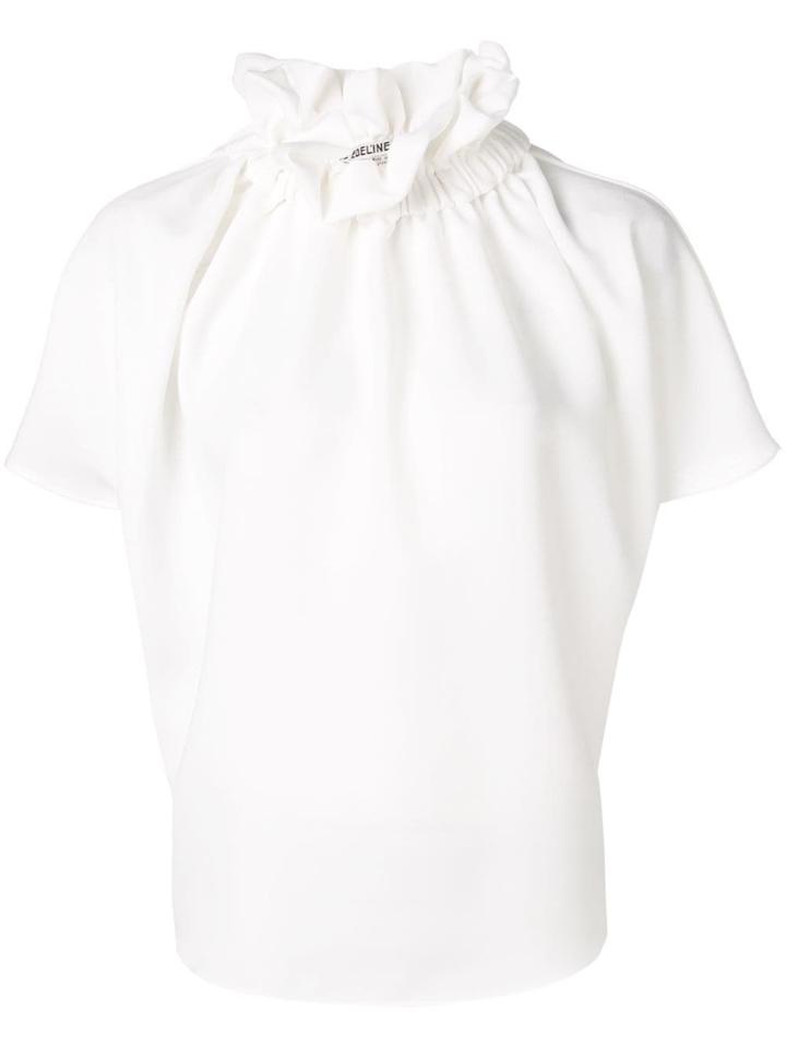 Edeline Lee Ruffle Blouse - White