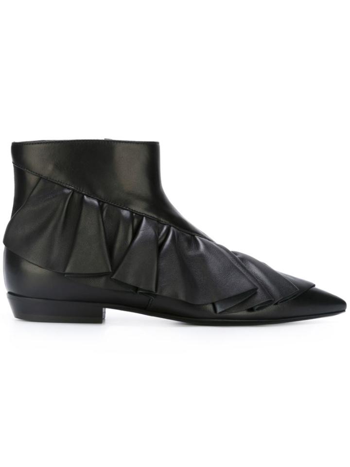 J.w. Anderson Ruffle Detail Boots