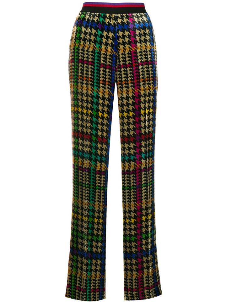 Etro Printed Flared Trousers - Neutrals