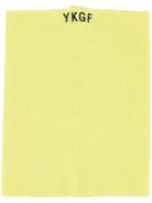 Yoshiokubo Logo Neck Warmer - Yellow