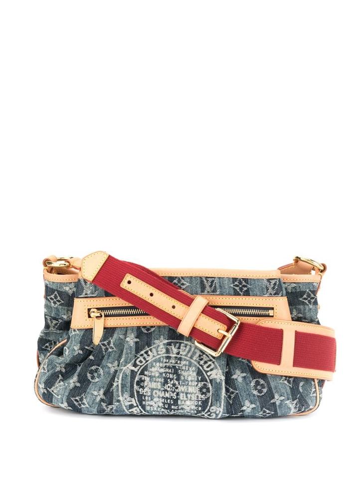 Louis Vuitton Pre-owned Cruise Line Cabas Raye Porte Epaule Mm