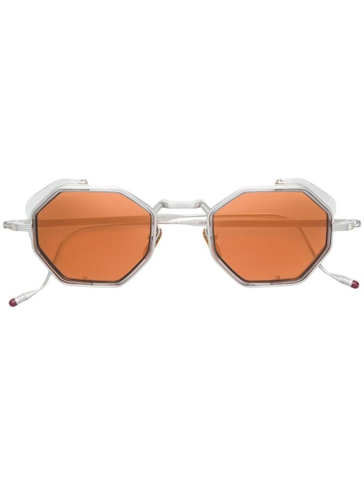 Jacques Marie Mage Quatro Visor Frame Sunglasses - Metallic