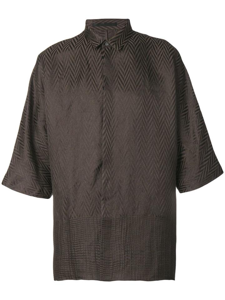 Haider Ackermann Jacquard Effect Shirt - Brown
