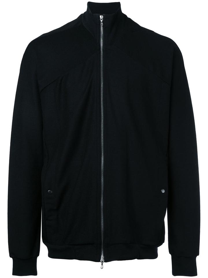 Julius - High-neck Zipped Sweatshirt - Men - Cotton - 1, Black, Cotton