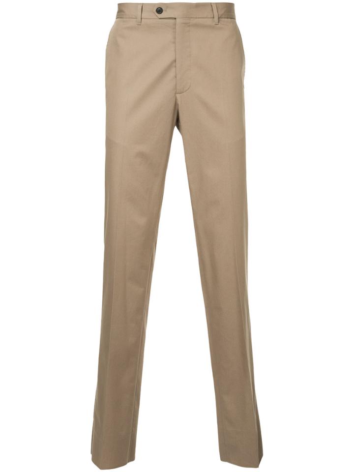 Gieves & Hawkes Tailored Trousers - Brown