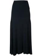 Le Ciel Bleu - Multh Rib Skirt - Women - Nylon/rayon - 36, Blue, Nylon/rayon