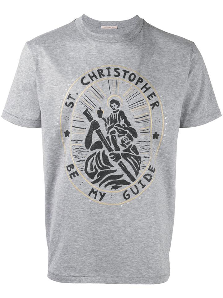 Christopher Kane Saint Christopher Unisex T-shirt - Grey