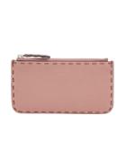 Fendi Selleria Zipped Wallet - Pink & Purple