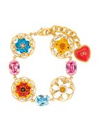 Dolce & Gabbana Flower Pendant Bracelet - Multicolour
