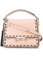 Tod's - Double T Tote - Women - Leather - One Size, Women's, Nude/neutrals, Leather