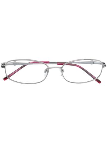 Pierre Cardin Eyewear Oval-frame Sunglasses - Metallic