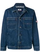 Tommy Jeans Embroidered Logo Jacket - Blue