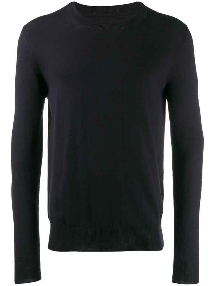 Maison Margiela Décortiqué Elbow Sweater - Blue