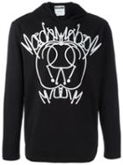 Moschino Graffiti Logo Hoodie, Men's, Size: 48, Black, Cotton