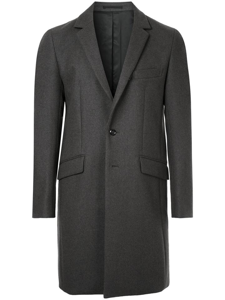 Attachment Classic Tailored Coat - Grey