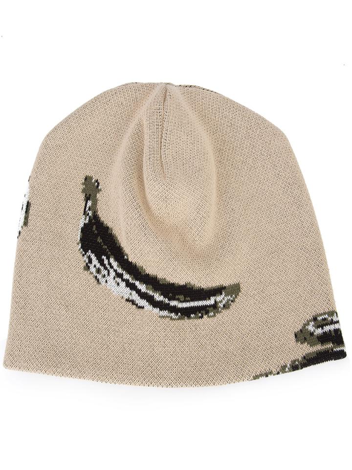 Baja East Banana Beanie - Nude & Neutrals