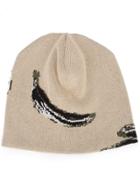 Baja East Banana Beanie - Nude & Neutrals