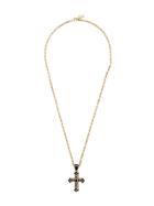Dolce & Gabbana Cross Necklace - Gold