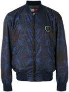 Plein Sport - Nate Bomber Jacket - Men - Polyamide/polyester - S, Black, Polyamide/polyester