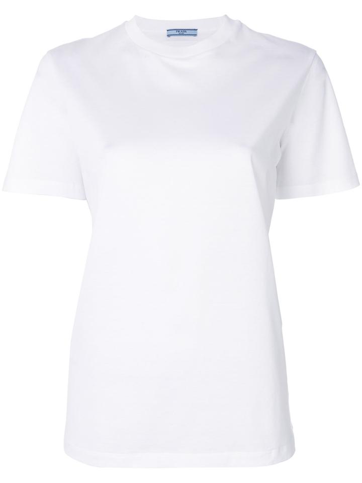 Prada Crew Neck T-shirt - White