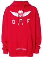 Off-white - Seeing Things Hoodie - Men - Cotton - L, Red, Cotton