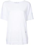 Astraet - Shortsleeved Sweater - Women - Cotton - One Size, White, Cotton