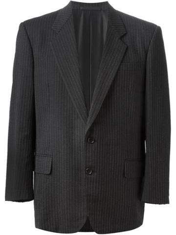 Comme Des Garcons Homme Deux Boxy Pinstripe Blazer